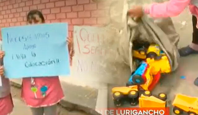 Las profesoras del colegio exigen mejor seguridad y el apoyo del alcalde Jesús Maldonado. Foto: composición LR/América TV