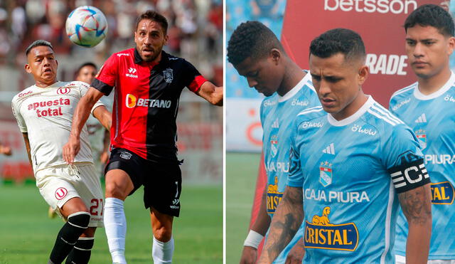 Universitario y Melgar tienen más puntos que Sporting Cristal en la tabla del Torneo Clausura. Foto: composición de LR/Antonio Melgarejo/Luis Jiménez