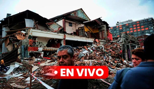 Revisa en dónde fue el último temblor hoy, domingo 29 de octubre del 2023, en Chile. Foto: composición LR/AFP