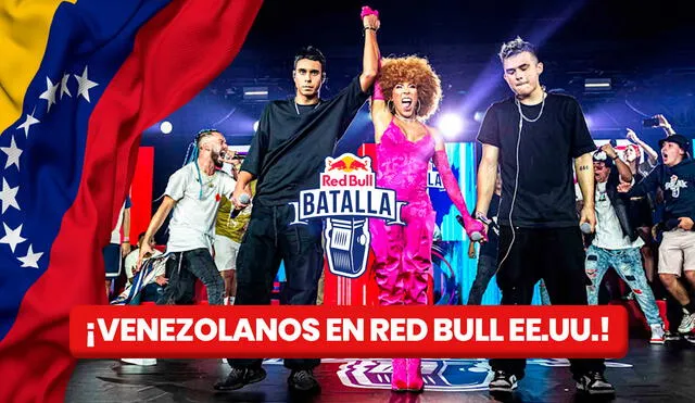 Oner, el último campeón de Red Bull Estados Unidos 2022, es venezolano. Foto: composición LR / Red Bull Batalla / Vecteezy