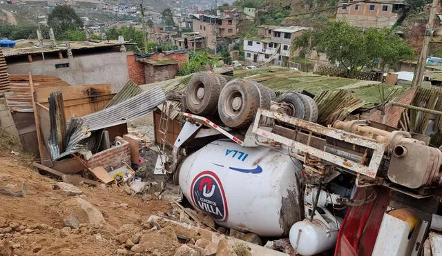 Hasta el momento, la empresa Concreto Villa no se ha pronunciado sobre el accidente. Foto: Bella Alvites / La República