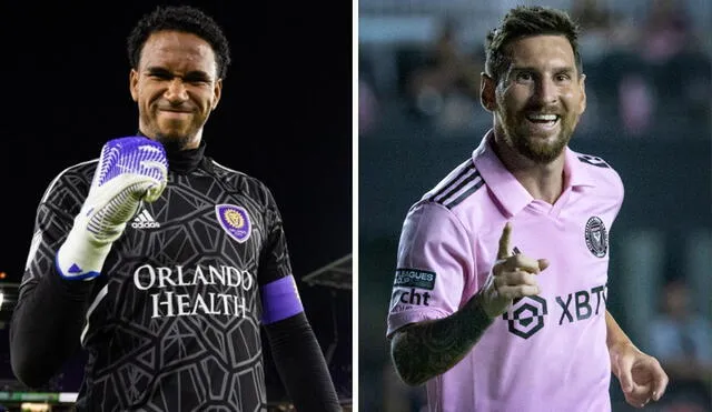 Pedro Gallese y Lionel Messi juegan en la MLS de Estados Unidos. Foto: composición LR/Orlando City/EFE