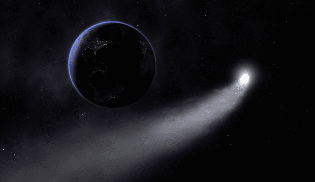 Un cometa que ha desarrollado cuernos se aproxima a la Tierra y podría hacer una aparición estelar el próximo año.Foto: Adobe Stock