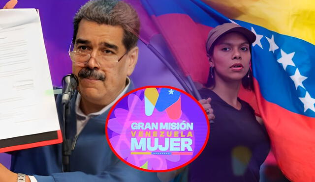 La gente pregunta si habrá un un bono Gran Misión Mujer Venezuela. Foto: composición LR/Nicolás Maduro