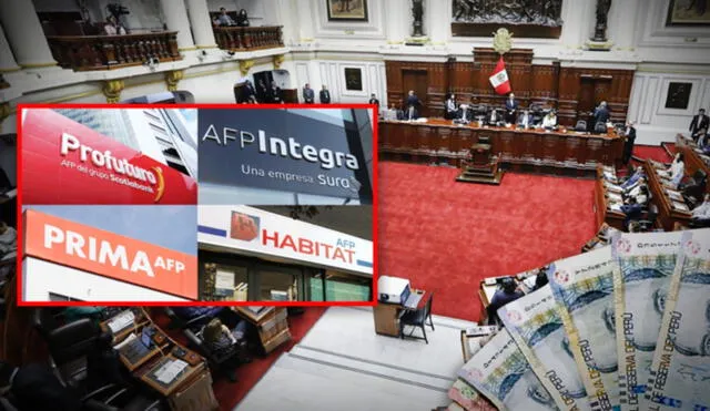 La Comisión de Economía del Congreso alista el debate de más de 12 proyectos de ley sobre retiro AFP. Foto: composición de Jazmín Ceras/LR/Andina