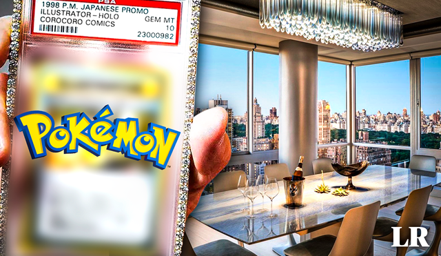 Conoce cuál es la carta de Pokémon que supera por mucho el 1.000.000 de dólares y que podrías tener guardada en casa. Foto: composición LR/YouTube/LP/MR