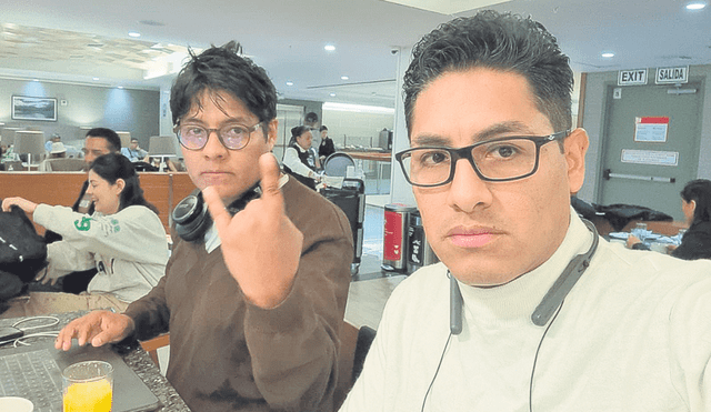 Están vivos. Los ingenieros arequipeños Osmar y André Palomino Jove habían asistido a un encuentro minero en Acapulco. Foto: difusión