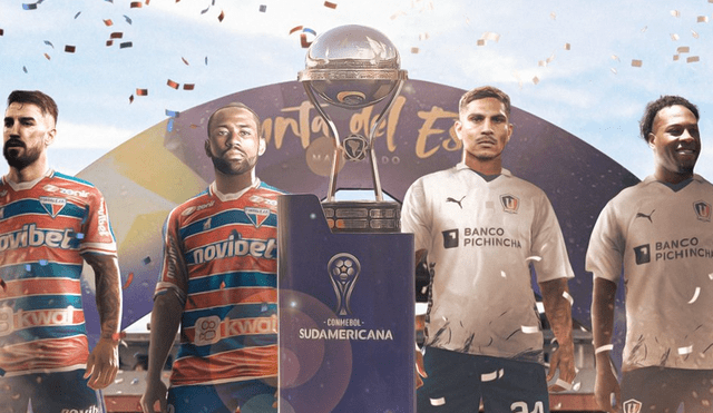 LDU Quito vs. Fortaleza definirán al campeón de la Copa Sudamericana en Uruguay. Foto: Conmebol