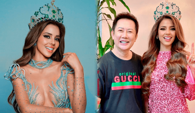 Luciana Fuster trajo la segunda corona del Miss Grand International después de 6 años. Foto: composición LR / Instagram Nawat TV