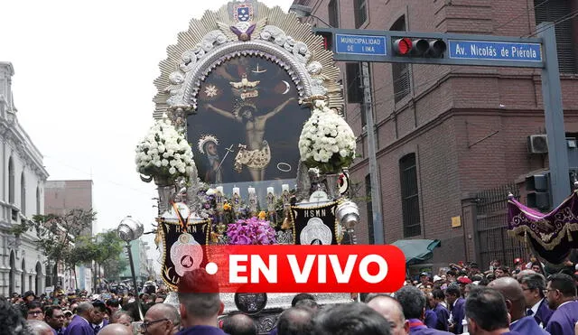 Cuarto recorrido del Señor de los Milagros iniciará en la iglesia Las Nazarenas. Foto: Carlos Felix | La República