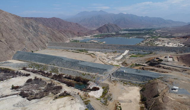 Presa. Palo Redondo tendrá una capacidad de almacenamiento de 366 millones de metros cúbicos de agua y esto ayudará a mejorar el abastecimiento del recurso hídrico. Foto: Clinton Medina/La República