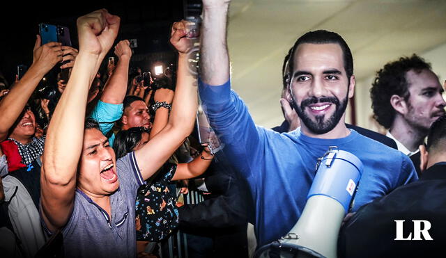 Nayib Bukele se posiciona como el favorito a las elecciones presidenciales 2024 en el Salvador: Foto: composición LR/EFE/Bloomberg - Video: AFP