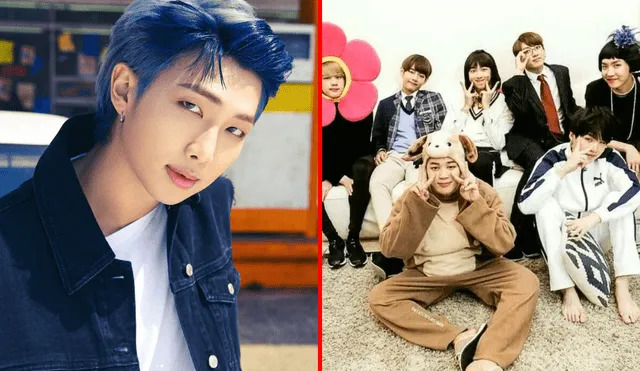 Namjoon, más conocido como RM, es el líder de BTS, banda de k-pop. Foto: Composición LR / BTS oficial