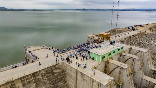 El reservorio Poechos actualmente tiene una capacidad de 30% para almacenar agua. Foto: La República