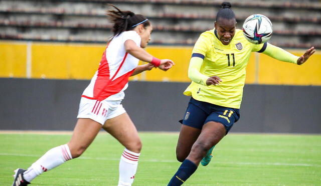 Las selecciones femeninas de Perú y Ecuador volverán a medirse el martes 31 de octubre. Foto: La Tri