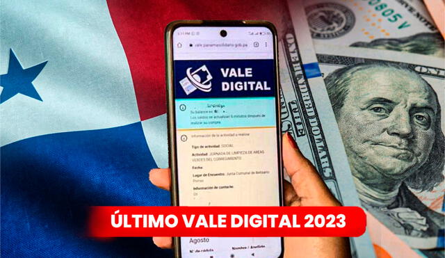 Revisa todo lo que se sabe sobre el último pago del Vale Digital HOY, 7 de noviembre. Foto: composición LR/Freepik