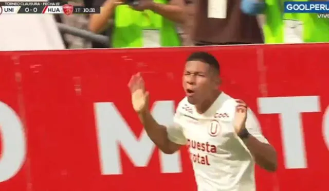 Edison Flores llegó a Universitario a mitad del 2023. Foto: captura de GolPerú.