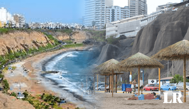 La playa es famosa por sus olas consistentes. Foto: composición Fabrizio Oviedo/LR/Difusión