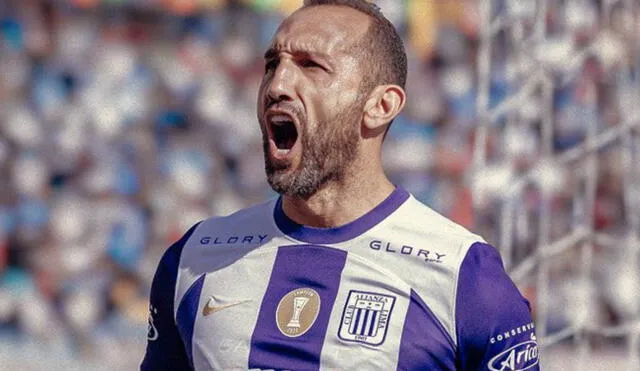 Hernán Barcos es el goleador de Alianza Lima en el 2023. Foto: Alianza Lima.