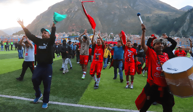 Diablos Rojos de Huancavelica fue el equipo que más goles anotó esta fecha. Foto: Diablos Rojos