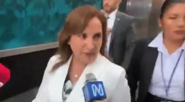 Dina Boluarte además confirmó que ya hay una reunión programada con su homólogo Joe Biden. Foto: Canal N