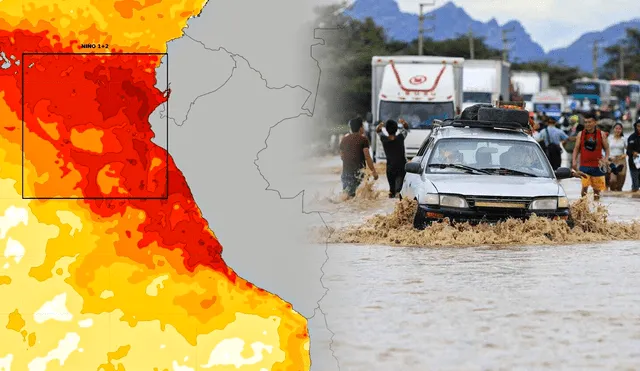 El Enfen informó sobre las consecuencias del Niño Costero, así como de las recientes lluvias intensas que afectan a los ciudadanos. Foto: composición LR Jazmín Ceras/ Clinton Medina