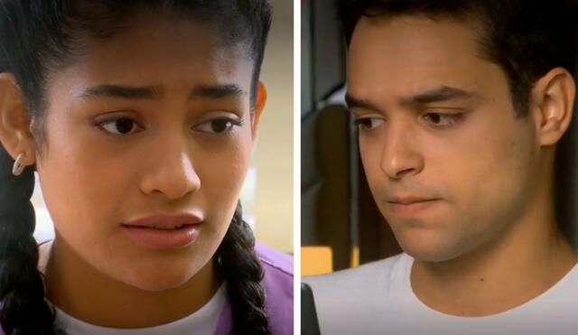 July y Cristóbal no parecen destinados a estar juntos en 'AFHS'. Foto: Captura de América TV