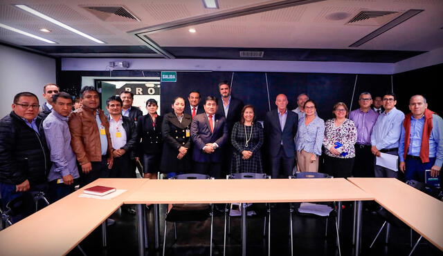 Encuentros. Autoridades de Produce se reunieron con armadores de la Ley 26920 y la SNP. Foto: Produce