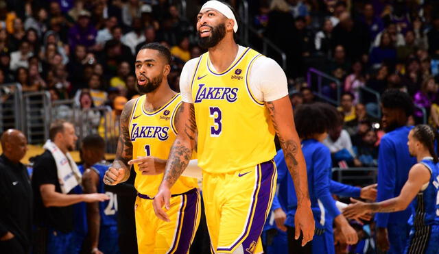 Los Angeles Lakers enfrentaron a Orlando Magic en el Crypto Arena. Foto: difusión