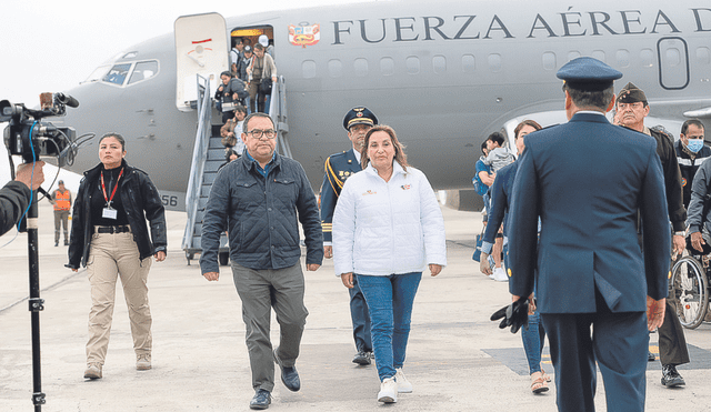 Presidenta Dina Boluarte ha realizado tres viajes al exterior desde agosto último. Foto: difusión