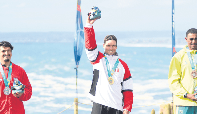 Surfista peruano logra brillar en Chile durante los Juegos Panamericanos. Foto: difusión