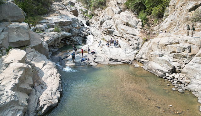 VIAJE INOLVIDABLE. Laquipampa es un área natural que ofrece a niños y adultos no solo diversión, sino, además, permite conocer y valorar lo nuestro. Foto: Clinton Medina / La República