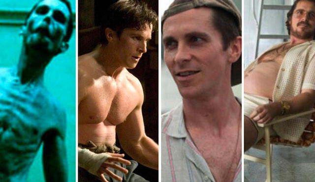 Christian Bale se transformó físicamente durante toda su carrera. Foto: Ubanian