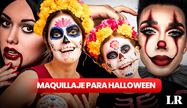 En la fiesta de Halloween, miles de personas realizan diversos diseños de maquillaje para deslumbrar en eventos. Foto: composición LR de Gerson Cardoso/ James Charles/ Aldi/ Cosmopolitan