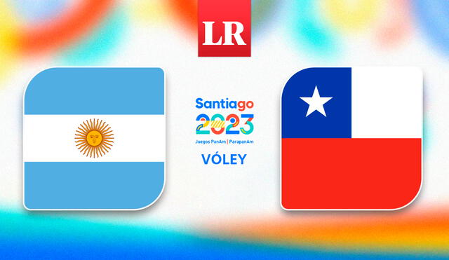El partido de vóley entre Argentina vs. Chile se jugará en el Arena Parque O'Higgins. Foto: composición de Álvaro Lozano / La República