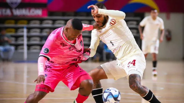 Universitario perdió el primer partido de ida de la final Futsal Ppro 2023. Foto: Universitario