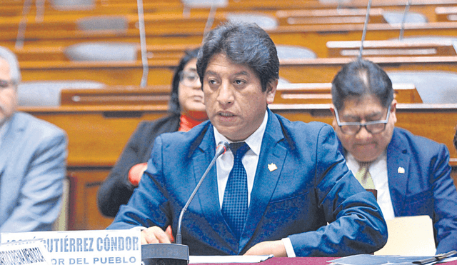 En su laberinto. Josué Gutiérrez invitado en el Congreso. Foto: difusión