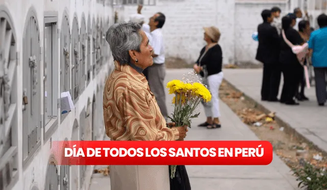 El Día de Todos los Santos es una tradición católica. Foto: Composisión LR/Andina