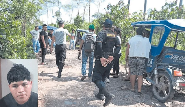 Irá preso. Luis Israel Montaña Trujillo fue hallado oculto entre cultivos de cacao e intentó huir. Foto: difusión