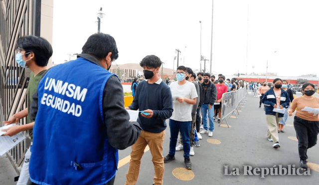 Examen de admisión en San Marcos. La Decana de América ofrece en total 67 carreras. Foto: La República