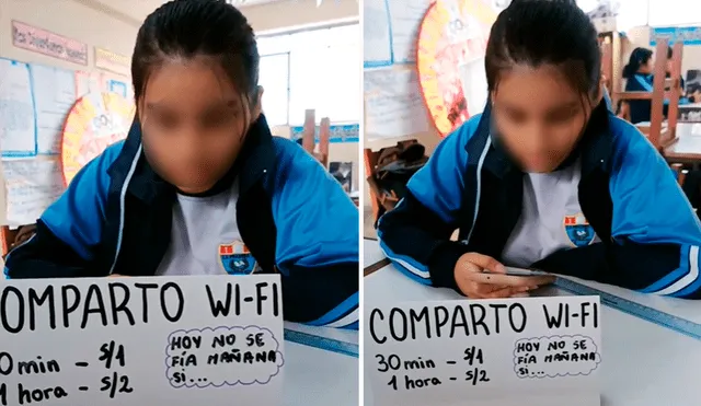 La joven vio oportunidad de negocio, con el cual ya tiene dinero para pagar su señal de internet. Foto: composición LR/TikTok/@promociondicous