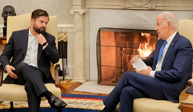 Esta sería la segunda reunión bilateral entre Gabriel Boric y Joe Biden. Foto: The Times - Video: BioBio Chile