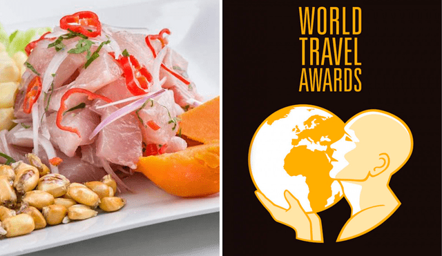El ceviche es uno de los platos más destacados de la gastronomía peruana que permitió la nominación a mejor destino gastronómico en los 'Oscars del turismo' Foto: ComposiciónLR/TasteAtlas/ World Travel Awards