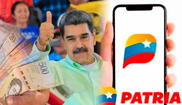 Estos son los bonos activos que puedes cobrar vía el Sistema Patria. Foto: Composición LR/ Patria/ Nicolás Maduro