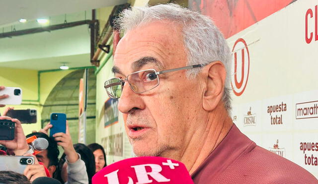 El entrenador de Universitario declaró en la previa de la final de ida en el Monumental. Foto: La República/Bárbara Mamani