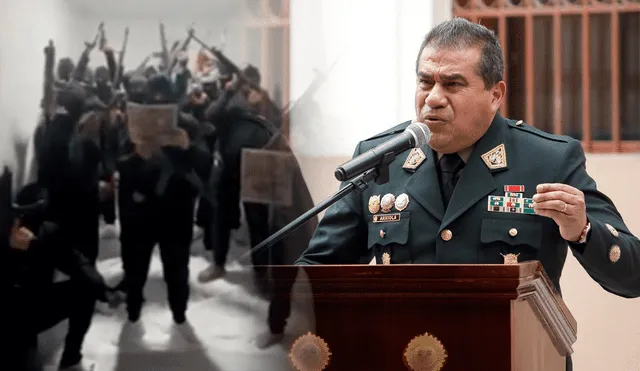 General respondió sobre video en el que Los Gallegos realizan amenazas. Foto: composición La República/ captura de pantalla/Antonio Melgarejo LR- Video: RPP