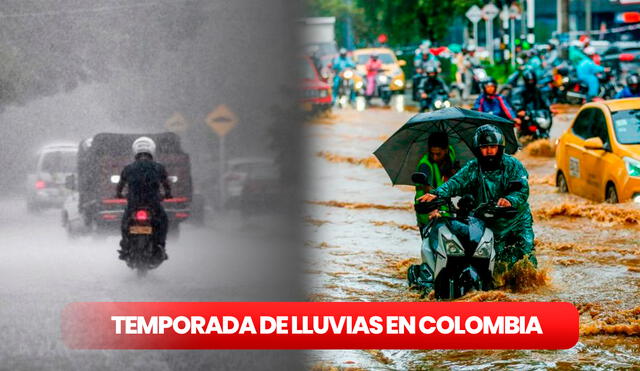 De acuerdo con el Ideam, Colombia se prepara para soportar una extrema temporada de lluvias en todo el país. Foto: composición LR/El Colombiano/Entérate Pereira