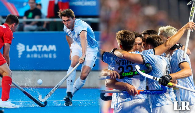 Argentina suma su quinto oro con la conquista de los Leones. Foto: composición LR / ARG Field Hockey