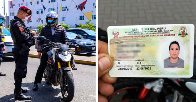 La licencia de moto pertenece a la clase B y puede ser B-I, B-IIa, B-IIb y B-IIc. Foto: composición LR/ Andina