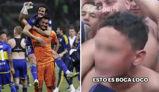 El niño fue invitado a ver el partido por la modelo ‘Pampita’. Foto: composición LR/TikTok/@tycsports